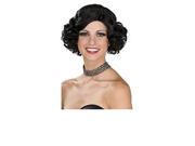 Black Hair Flapper Costume Wig