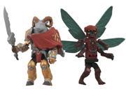 SDCC 2012 Exclusive Battle Beasts Minimate 2 Pack