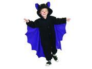 Funsies Bugsy Bat Fleece Jumpsuit Costume Child Toddler