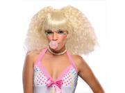 Bubble Gum Costume Wig Adult Blonde