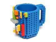 Build On Brick Blue Coffee Mug