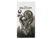 Maleficent Head Pewter Key Ring Chain