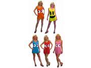 Pac Man Deluxe Tank Dress Group Costume Adult Teen Standard Set Of 5