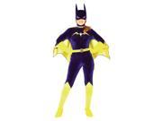 Gotham Girls Batgirl Velvet Adult Costume X Small