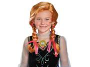 Frozen Disney Anna Child Costume Wig