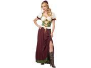 Renaissance Wench Costume Dress Adult Small
