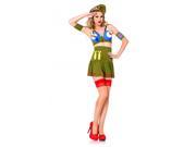 Bomber Girl Adult Costume Small