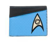 Star Trek Science Blue Bi Fold Wallet