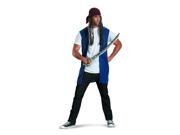 Disney Pirates Caribbean Captain Jack Sparrow Adult Costume Kit OSFM