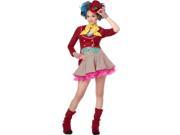 Mad As A Hatter Costume Dress Tween Large