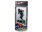 Seattle Seahawks NFL Series 35 Action Figure Clark Toys Exclusive Marshawn Lynch