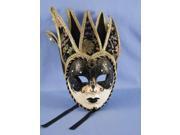 Dark Princess Mardi Gras Adult Costume Mask