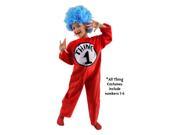 Dr. Seuss Thing Costume Child Medium 8 10