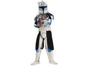 Star Wars Deluxe Eva Clonetrooper Captain Rex Child Costume Small
