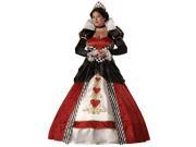 Queen Of Hearts Designer Costume Adult Large
