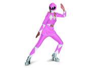 Power Rangers Pink Ranger Deluxe Adult Costume w Helmet Large