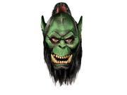 World Of Warcraft Orc With Beard Costume Mask