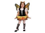 Monarch Butterfly Leotard Tutu Dress Costume Child Toddler 2T 4T