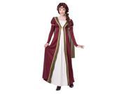 Renaissance Medieval Maiden Adult Costume X Small