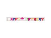 Jointed Banner Happy Birthday Banner
