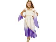 Greek Goddess Purple Child Costume Medium 8 10