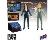 Saturday Night Live Weekend Update Tina Fey and Amy Poehler 3 1 2 Inch Action Figures Set of 2