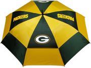 Team Golf 31069 Green Bay Packers 62 in. Double Canopy Umbrella