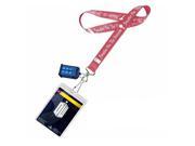Lanyard Doctor Who Smaller on the Outside Pink New LIcensed dw01119