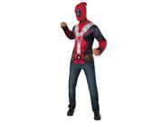 Marvel Deadpool Adult Costume Top Standard