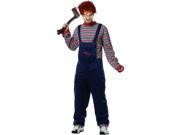 Franco American Novelty 49382 Standard Chucky Adult Costume Licensed
