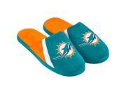Miami Dolphins NFL Swoop Logo Slide Slippers Large