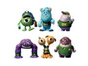Monsters University Cosbabies Set Of 6 By Hot Toys