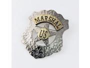 Marshal Costume Pin Badge One Size