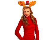 Antlers With Hat Costume Accessory Headband Brown