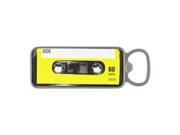 Cassette Bottle Opener Yellow