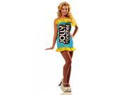 Jolly RancherÂ Couture Costume Dress Adult Blue Large X Large
