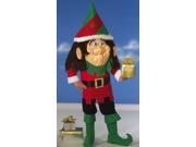 Santa s Elf Parade Pleaser Adult Costume One Size