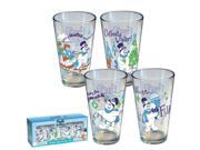 Frosty Winter 4 Pack Collectors Series Pint Glass