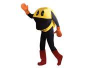 Pac Man Deluxe Costume In Bag Adult Standard