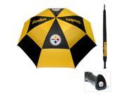 Team Golf 32469 Pittsburgh Steelers 62 in. Double Canopy Umbrella