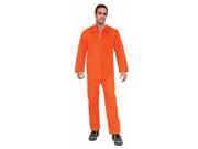 Orange Prisoner Jumpsuit Costume Adult Standard