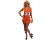 Pac Man Blinky Red Deluxe Costume Tank Dress Adult Teen Standard