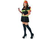 Put Out The Fire Sexy Fireman Dress Costume Adult Plus Plus Size