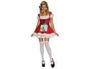 Sexy Christmas Peppermint Candy Dress Adult Costume Medium