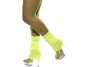 80 s Neon Yellow Leg Warmers Costume Accessory