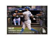 MLB LA Dodgers Andrew Toles Call Up 413 Topps NOW Trading Card
