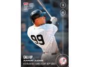 NY Yankees Aaron Judge Call Up MLB Topps NOW Card 356