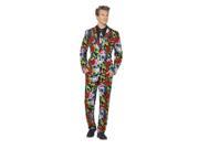 Day Of The Dead Suit Adult Costume X Large