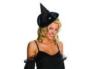 Black Diamond Mini Witch Costume Hat