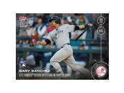 MLB NY Yankees Gary Sanchez 486 Topps NOW Trading Card